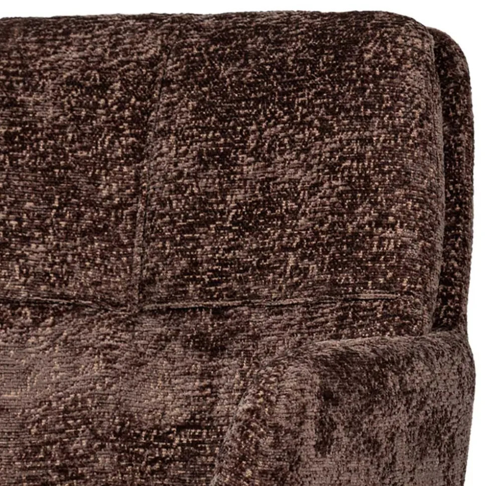 Chenille Armlehnenstühle mit Drehgestell - Abruzzia