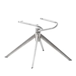 Chenille Esszimmerstuhl um 360 Grad drehbar - Padira (2er Set)