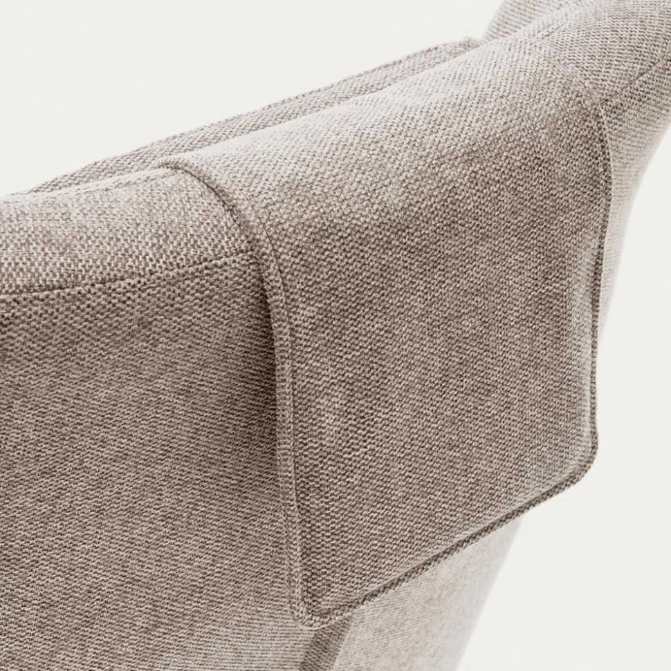 Chenille Loungesessel drehbar - Marocana