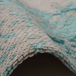 Chenille Teppich mit Orient Muster verwaschen - Caruna