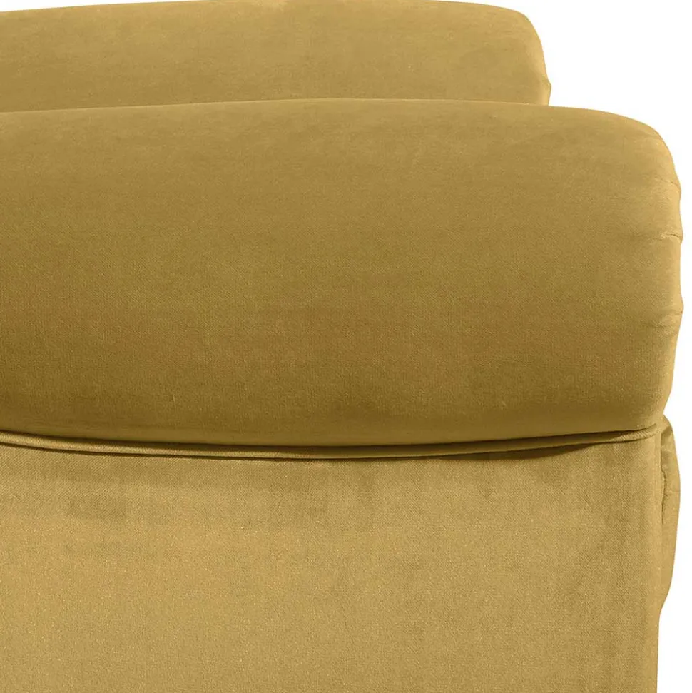 Chesterfield Ohrenbackensessel aus Samtvelours - Gregg