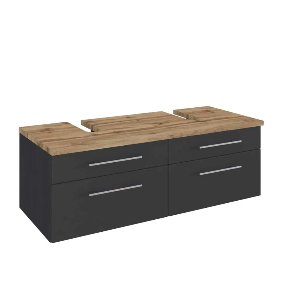 120cm Beckenschrank für 2 Waschbecken - Estregos I