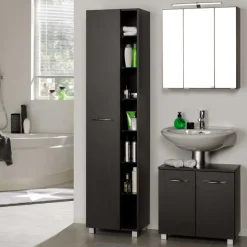 105cm breite Bad Kombi in Grau - Juventuda (dreiteilig)