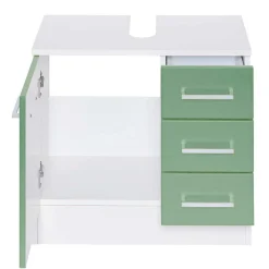 60cm breite Bad Kommode für Waschbecken - Loenixa