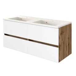 120cm breiter Bad Waschplatz für zwei Personen - Maklesa