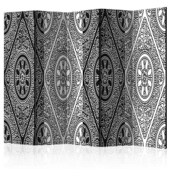 225cm breiter Paravent mit Muster Ethno - Acelya