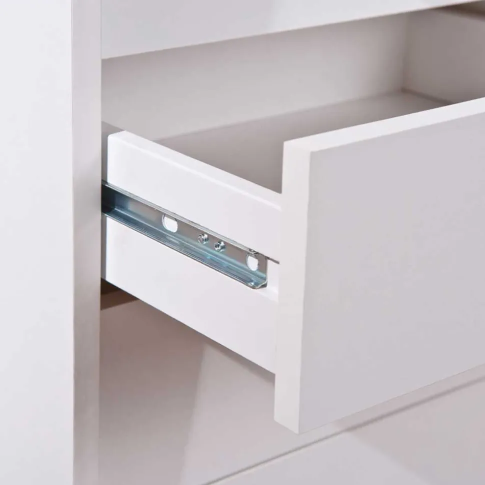 40cm breiter Rollcontainer mit vier Schubladen - Gomata