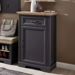 65cm breiter Schuhschrank mit einer Tür - Thumbs I