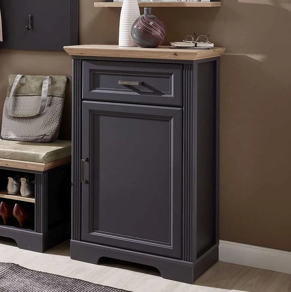 65cm breiter Schuhschrank mit einer Tür - Thumbs I