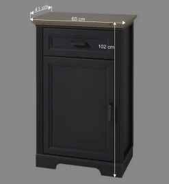 65cm breiter Schuhschrank mit einer Tür - Thumbs I