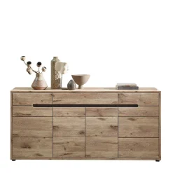 185cm breites Sideboard in Wildeiche Holzdekor - Zelio