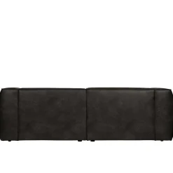246cm breites 3-Sitzer Sofa in Schwarz - Haenja