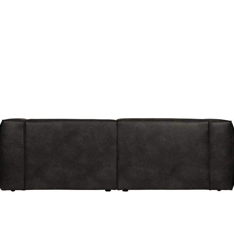 246cm breites 3-Sitzer Sofa in Schwarz - Haenja