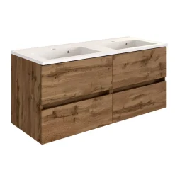 120cm Doppelwaschtisch in Wildeiche - Iliam