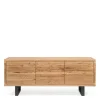 180cm Eiche Sideboard mit U-Gestell - Ventida