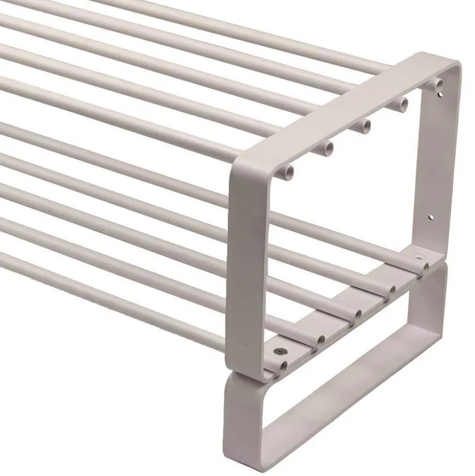 70cm Garderoben Ausstattung in Weiß - Torosma (zweiteilig)