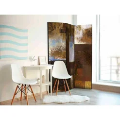 172cm hoher Paravent kunstvoll gestaltet - Adelisa