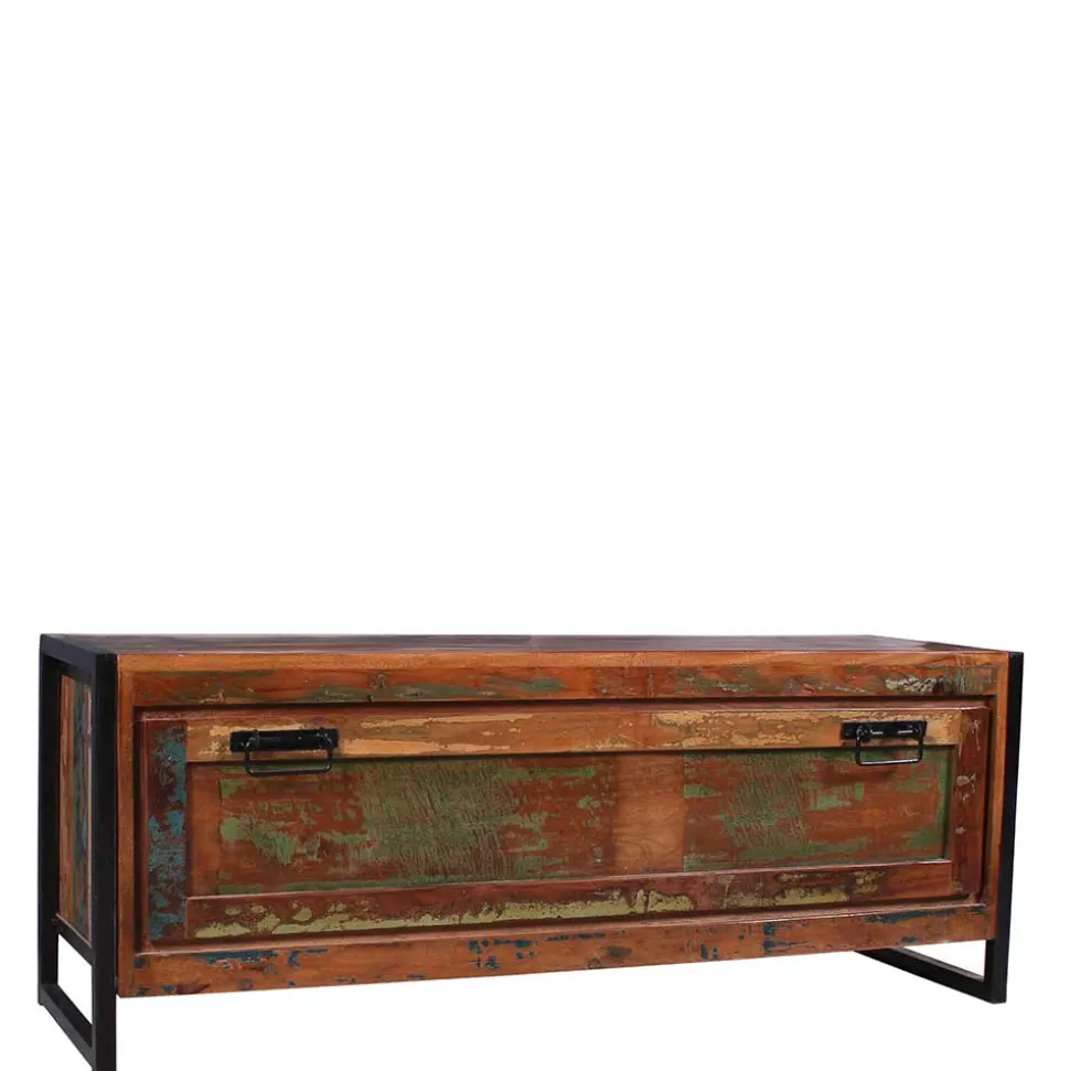 50cm hoher Schuhschrank im Shabby Chic - Ensley