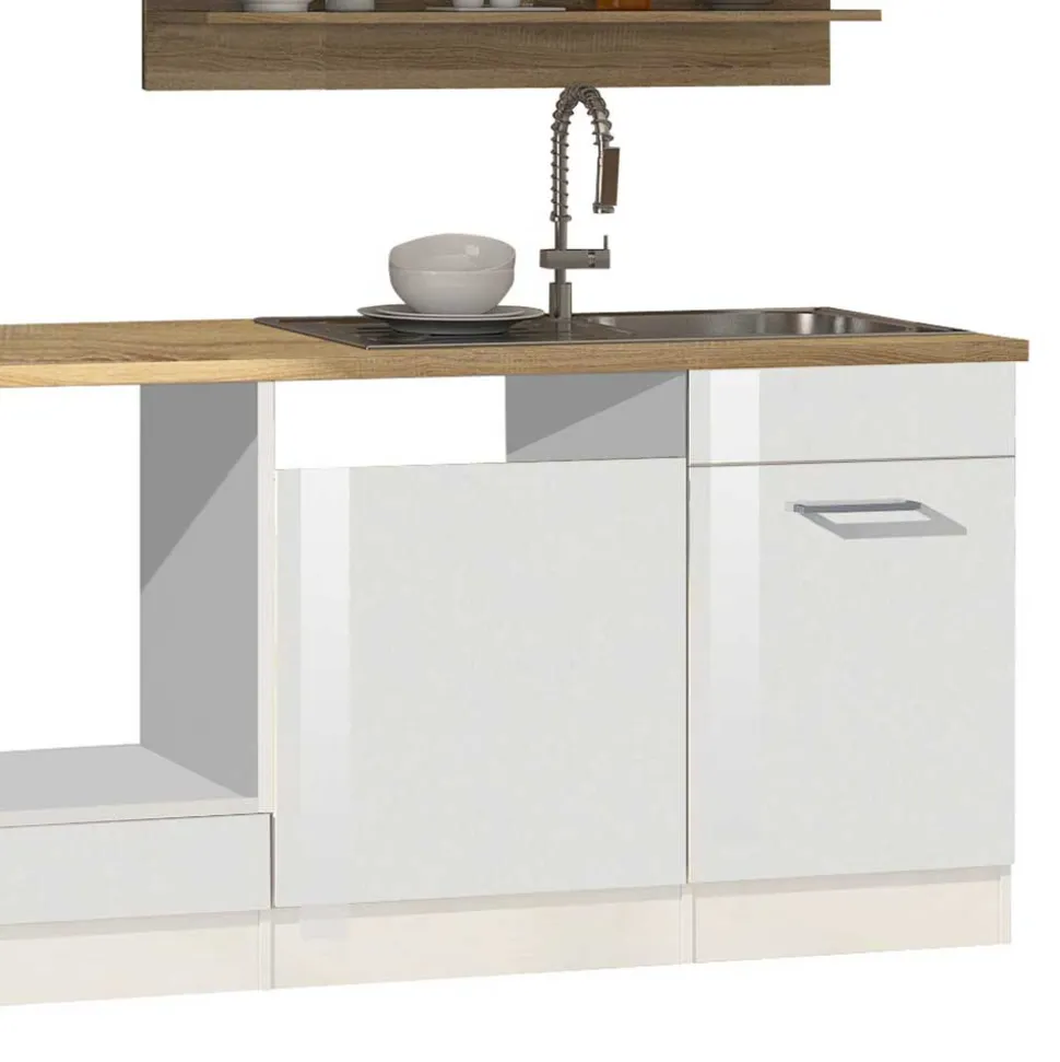 310cm Küche Zeile ohne E-Geräte - Cuneo (zehnteilig)