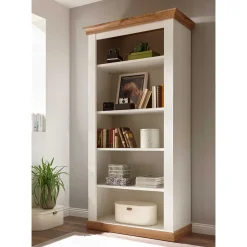 367cm Landhaus Anbauwand Set - Diatara (vierteilig)