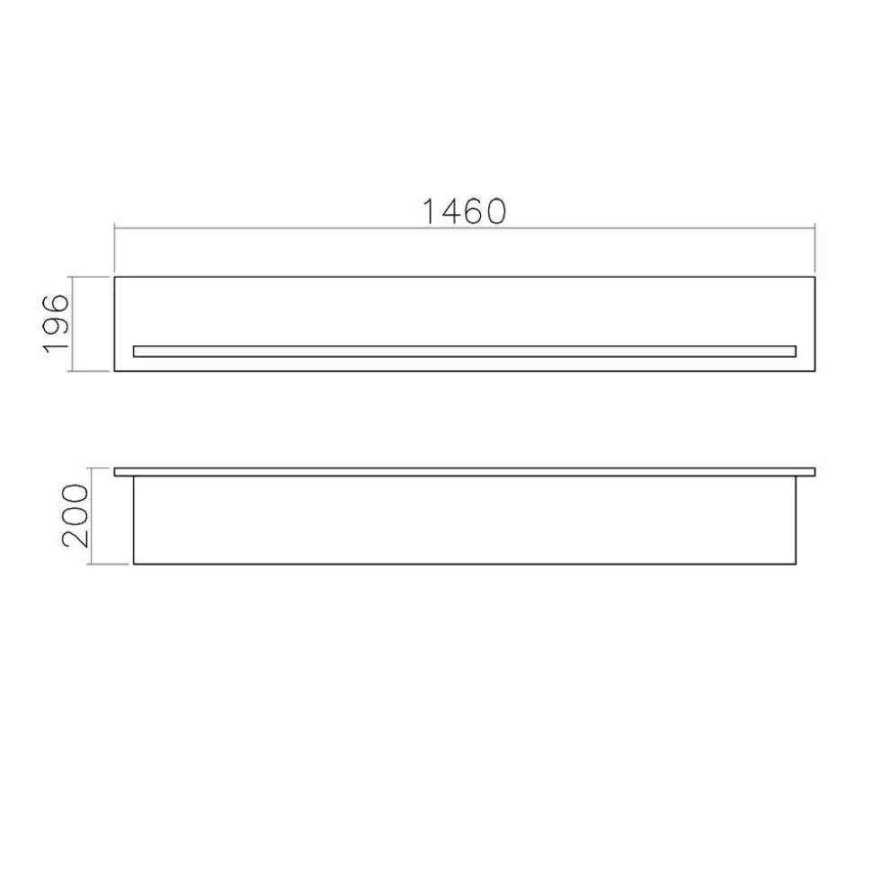 367cm Landhaus Anbauwand Set - Diatara (vierteilig)