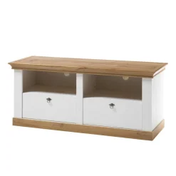 356cm Landhaus Wohnwand Set - Diatara (dreiteilig)