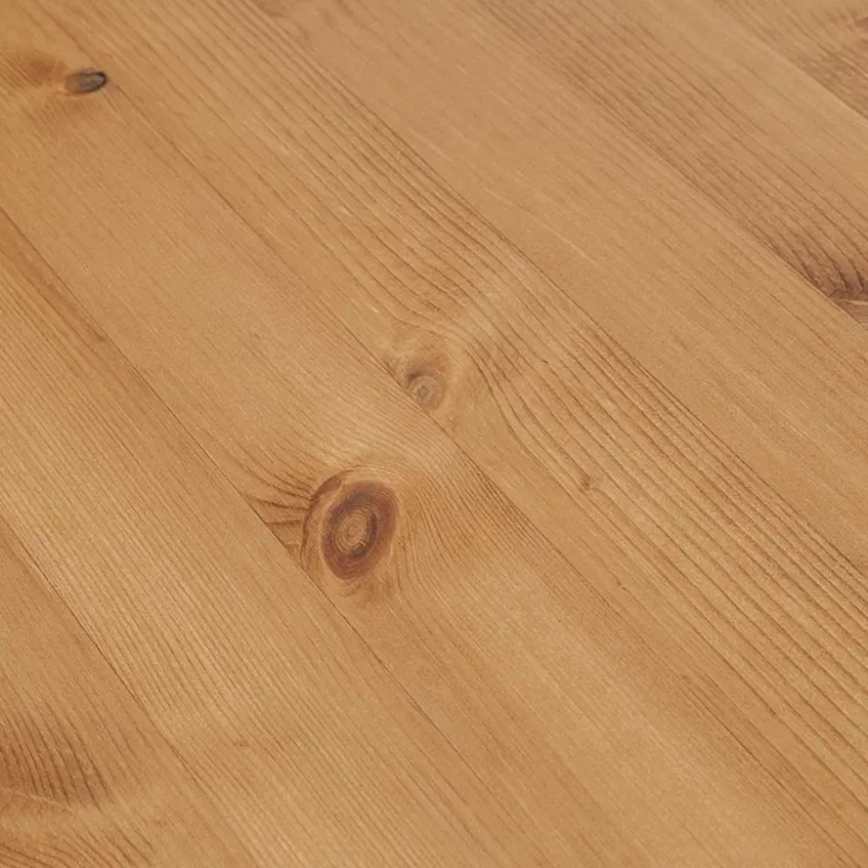 130cm Landhaus-Kommode mit Glaseinsatz - Bordona