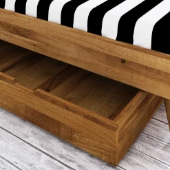 190cm langes Doppelbett mit Schubkästen - Eavy