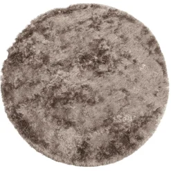 200cm runder Teppich in Hellbraun - Laans