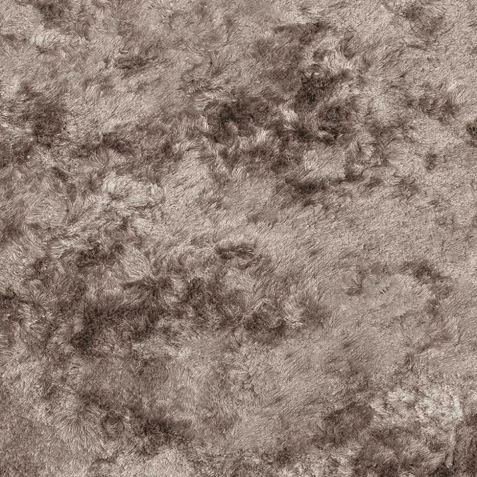 200cm runder Teppich in Hellbraun - Laans