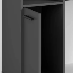 Computer Winkeltisch in Anthrazit - Ricky