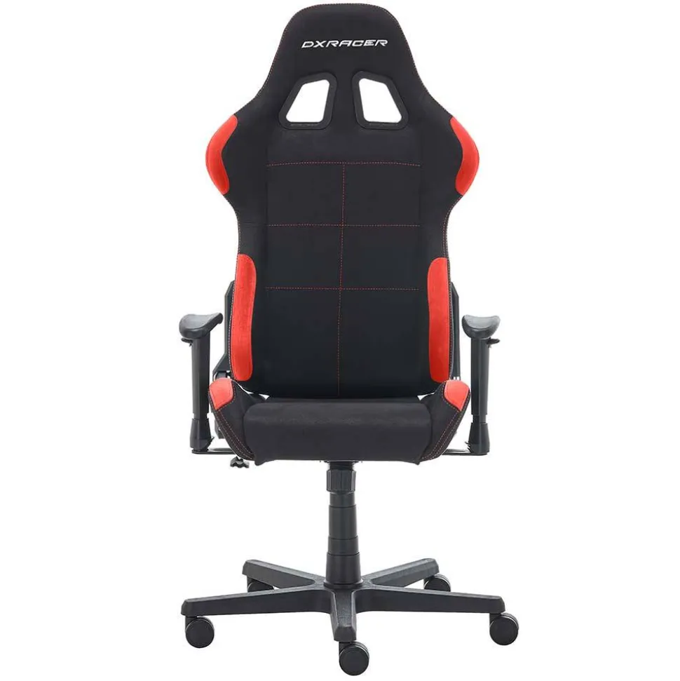 Computerstuhl für Gamer in Schwarz Rot - Gelvino