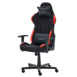 Computerstuhl für Gamer in Schwarz Rot - Gelvino