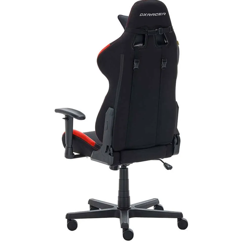 Computerstuhl für Gamer in Schwarz Rot - Gelvino