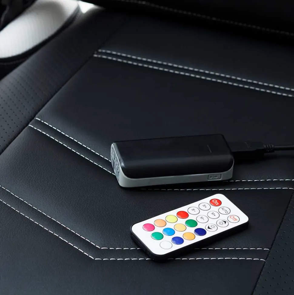 Cooler Gamer PC Stuhl mit LED Beleuchtung - Ricona