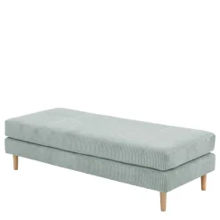 Cord Couchhocker in Silbergrau - Sectian