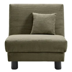 Cord Faltsessel in Grün - Bojan