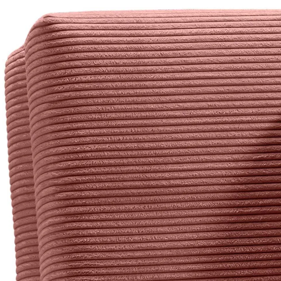 Cord Faltsofa in Rot 145x85x100 - Jannik