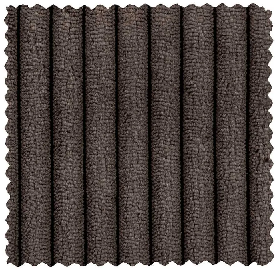 Cord Modulsofa Eckteil in Graubraun - Vita