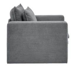 Cord Sessel in Anthrazit - Ruffos