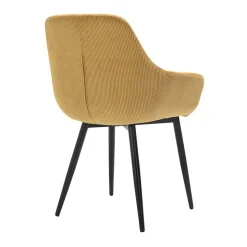 Cordstühle in Gold Gelb - Xaidon (2er Set)