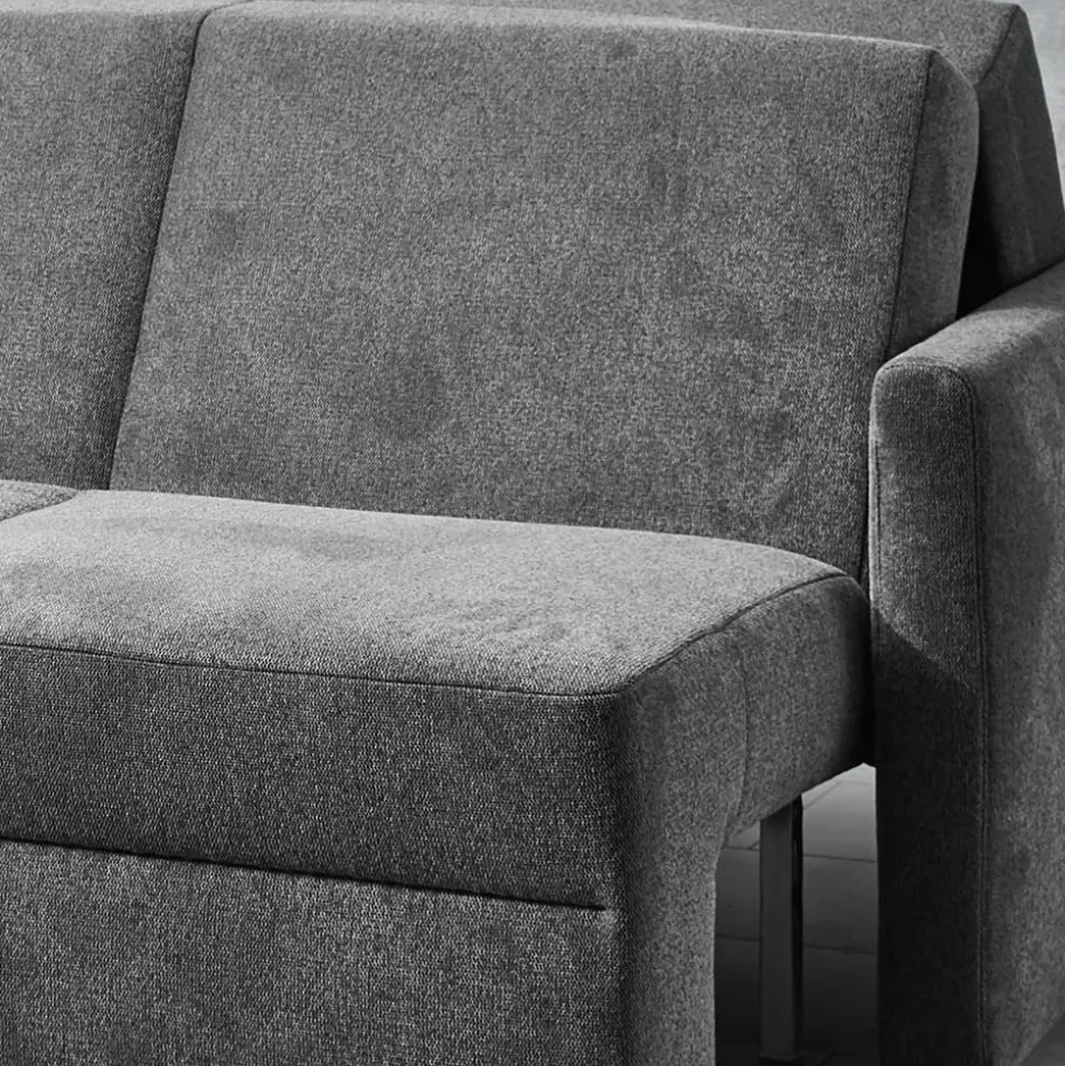 Couch mit hochwertiger Faltmechanik - Schlaffunktion - Pure