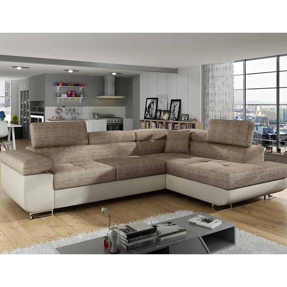 Couchecke in Beige und Creme - Pysero