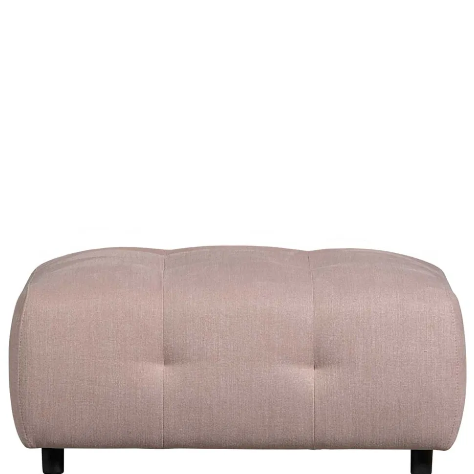 Couchhocker in Mauve Stoff - Grove