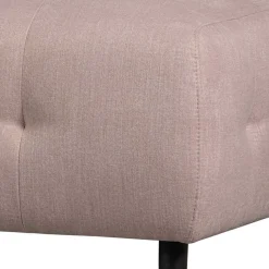 Couchhocker in Mauve Stoff - Grove