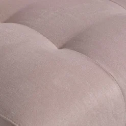 Couchhocker in Mauve Stoff - Grove