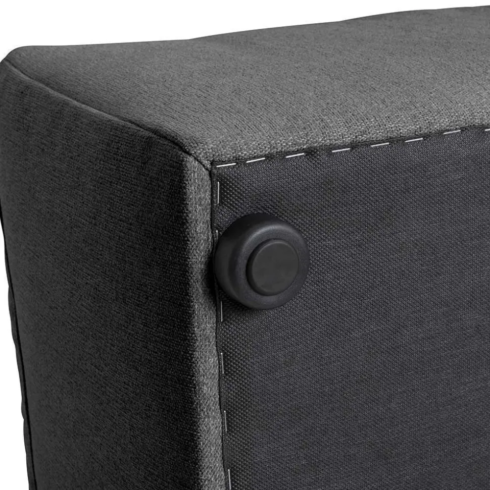 Couchmodul Kombination in Anthrazit - Telrama (fünfteilig)