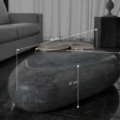 Couchtisch Gionna ohne Ecken und Kanten