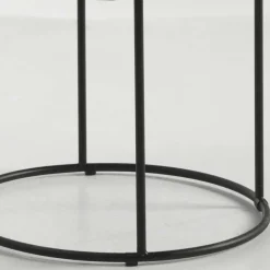 Couchtisch in Blau Strukturglas - Neive