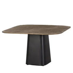 Couchtisch in Bronze mit Schwarz - Marcesion